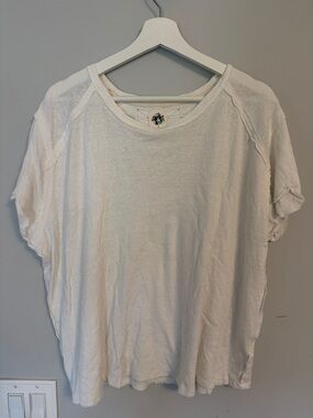 We The Free White Relaxed Crewneck Tee